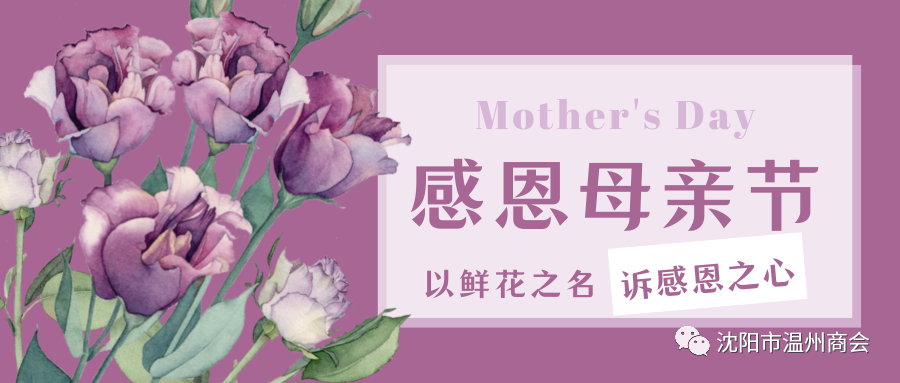 以鲜花之名 诉感恩之心 | 致世界上最美丽的母亲们